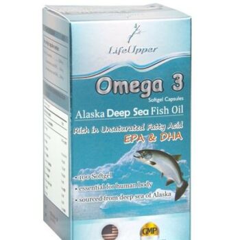 純美健奧米加3阿拉斯加深海魚油丸-盒